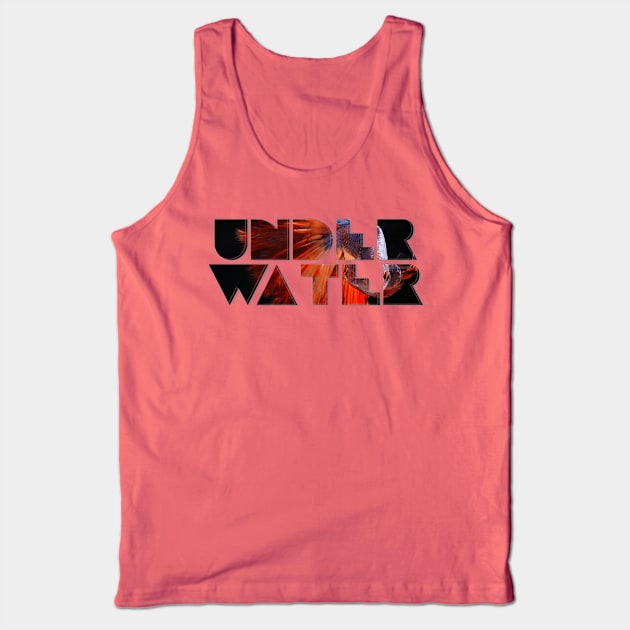 UNDER WATER Tank Top by afternoontees